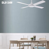 Martec Lifestyle 52″ AC Ceiling Fan - DLS134W