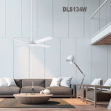 Martec Lifestyle 52″ AC Ceiling Fan - DLS134W