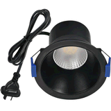 Energetic 90mm Dimmable LED Downlight Low Glare 9W Tricolour - 171014