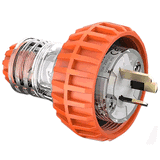 JBB Flat 3 Pin 250V Straight Plug IP66 - 10A/ 15A/ 20A