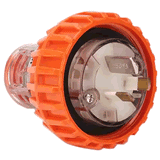 JBB Flat 3 Pin 250V Straight Plug IP66 - 10A/ 15A/ 20A