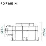 Martec Striker 4 – 3 in 1 Bathroom Heater and Exhaust Fan with Tricolour LED Light - MBHS4LW