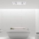 Martec Linear 3-in-1 Bathroom Heater with LED Light, Exhaust Fan and Heat Lamp - MBHL1000W