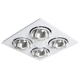 Martec Striker 4 – 3 in 1 Bathroom Heater and Exhaust Fan with Tricolour LED Light - MBHS4LW