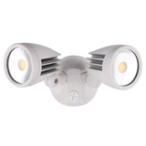 Martec Fortress II Double Exterior LED Light 30W CCT Black - MLXF3452M