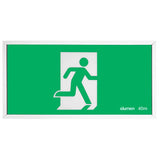 Elumen Jumbo 40M Emergency Exit Sign - MILE40-EM