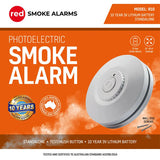 Red 10YR Lithium Battery Stand-Alone Smoke Alarm - R10