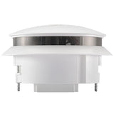 Red Flush Mount Dual Power Smoke Alarm With 10YR Lithium Battery - RFMDUAL