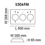 SAL Panel Surface Mount Frame - S312FM/ S606FM/ S612FM/ S306FM | PICKUP ONLY