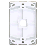 Classic Switch Grid Plate 1G White - SW01