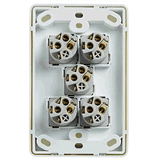 Classic Switch 5G 16A 240V White - SW5