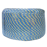 Telstra Rope Blue / Yellow 6mm x 400 Meter Coil - TELROPE