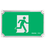 Elumen IP65 Weatherproof LED Emergency Exit Sign - WHALE-EM