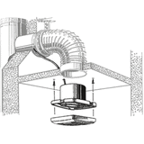 Blauberg Aero 125mm Wall / Ceiling Fan - BLABAERO125