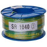4.0mm Building Wire Yellow / Green 100m - SR1040 | PICKUP ONLY