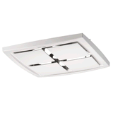 Clipsal Airflow Square Fascia Ceiling Exhaust Fan White - CEF40WE