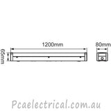 Energetic Stellar LED Batten 40W/20W 4FT Tricolour - ELA211024