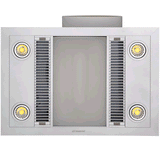 Martec Linear 3-in-1 Bathroom Heater with LED Light, Exhaust Fan and Heat Lamp - MBHL1000W