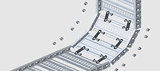 Ladder Tray Riser Link Galvabond - LTRL