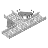 Ladder Tray Tee/Cross Bracket Galvabond - LTTG
