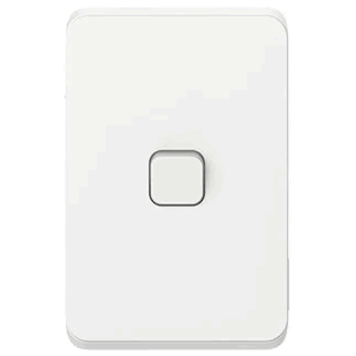 CLIPSAL Iconic Switch 1G Vivid White - 3041VAVW