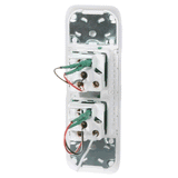 CLIPSAL Iconic Architrave Switch LED 2G Vivid White - 3042ALVW