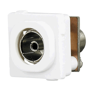 Clipsal 30 Series PAL to F Type TV Socket - 30FFPFMSWE