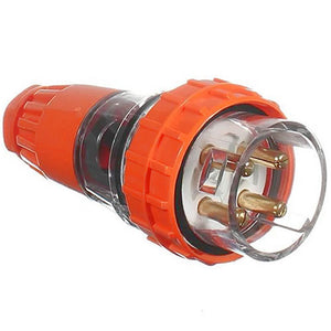 JBB Round 4 Pin 500V Straight Plug IP66 - 10A/ 20A/ 32A/ 40A/ 50A