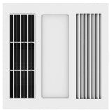Mercator Mercury Lite 3-in-1 Bathroom Heater with Exhaust Fan And CCT LED Light - BH202ESWWH