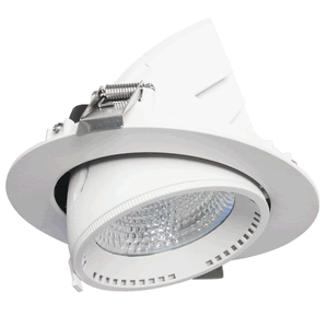 Energetic Gimble Round LED Shop Downlight 40W Tricolour - 171018