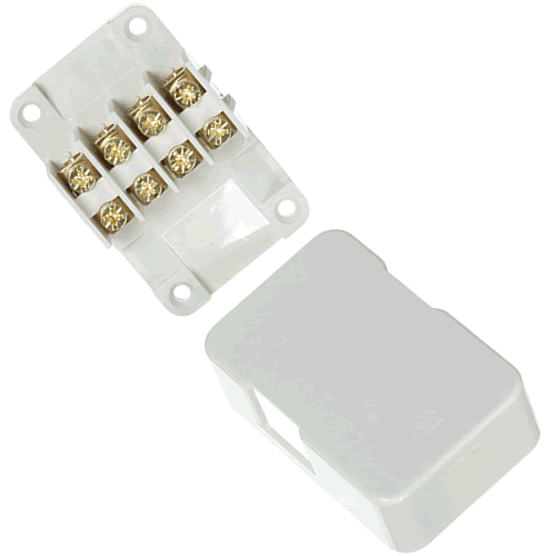 JBB Mini Junction Box 32A with 4 Hole Terminal - JBM4 – PCA Electrical ...