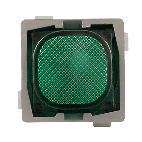 Neon Indicator Green Mech 10A / 250Vac - M10NG