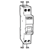 CLIPSAL ResiMAX MCB 1P 10A 4.5kA 240V C Curve - MCB4110