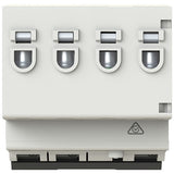NHP MOD6+ RCBO 6kA 3 Pole and Switched N C Curve 30mA Type A - 10A/ 16A/ 20A/ 25A/ 32A