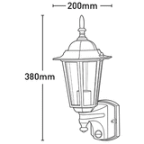 Mercator Tilbury Outdoor Coach Light w/Sensor - MX4011/SEN