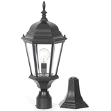 Mercator YARRA Outdoor Post Top Coach Light - MX7391BLK