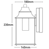 Mercator Erika Outdoor Wall Light - MXW1021