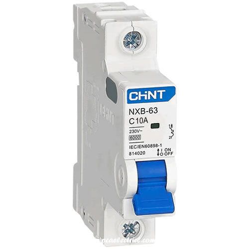 CHINT NXB63 MCB 1 Pole 6kA 240V C Curve