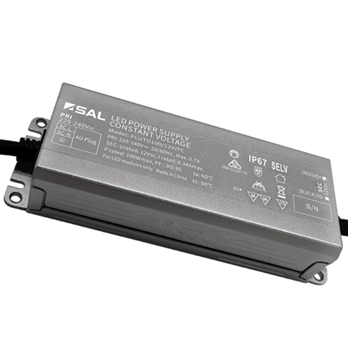 SAL PLUTO 100FC Constant Voltage LED Driver IP67 - PLUTO100FC