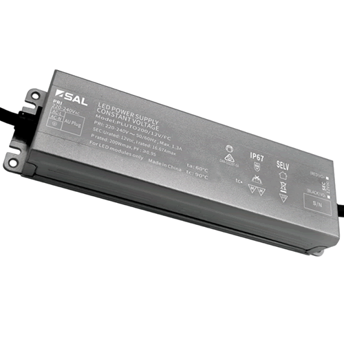 SAL PLUTO 200FC Constant Voltage LED Driver IP67 - PLUTO200FC