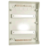 24 Pole Surface Mount Weatherproof Switchboard IP66 - SB24W