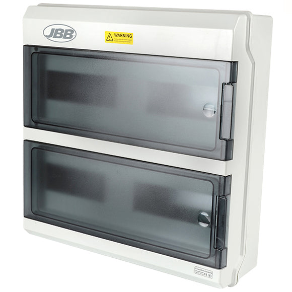 JBB 36 Pole Surface Mount Weatherproof Switchboard IP66 - SB36W