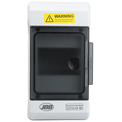 thumbnail image 2 of EDA 4-Pole Surface Mount Weatherproof IP66 Switchboard – 100A, 415V, ABS Enclosure For Outdoor Use 2 of 4