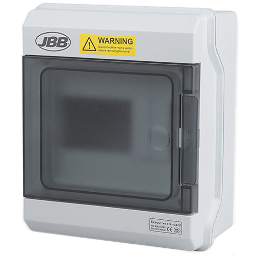 JBB 6 Pole Surface Mount Weatherproof Switchboard IP66 - SB6W