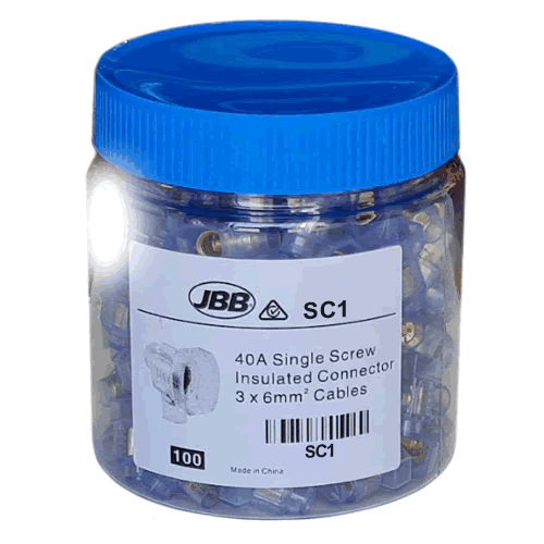 Single Screw Connectors 100PK - SC1 – PCA Electrical Supplies