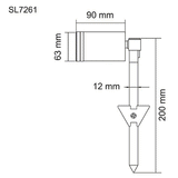 SAL Newport Spike Light 5W CCT - SL7261TC