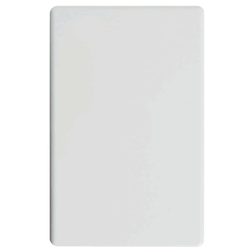 Classic Blank Plate White - SW0