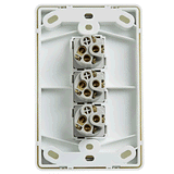 Classic 3 Gang Switch 16A 240V White - SW3