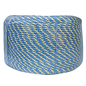 Telstra Rope Blue / Yellow 6mm x 400 Meter Coil - TR6400