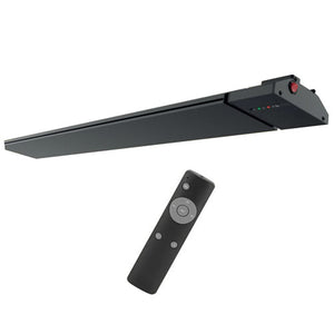 Mercator Alfresco Ikuü Smart WiFi 1800W or 2400W Strip Heater With Remote Control